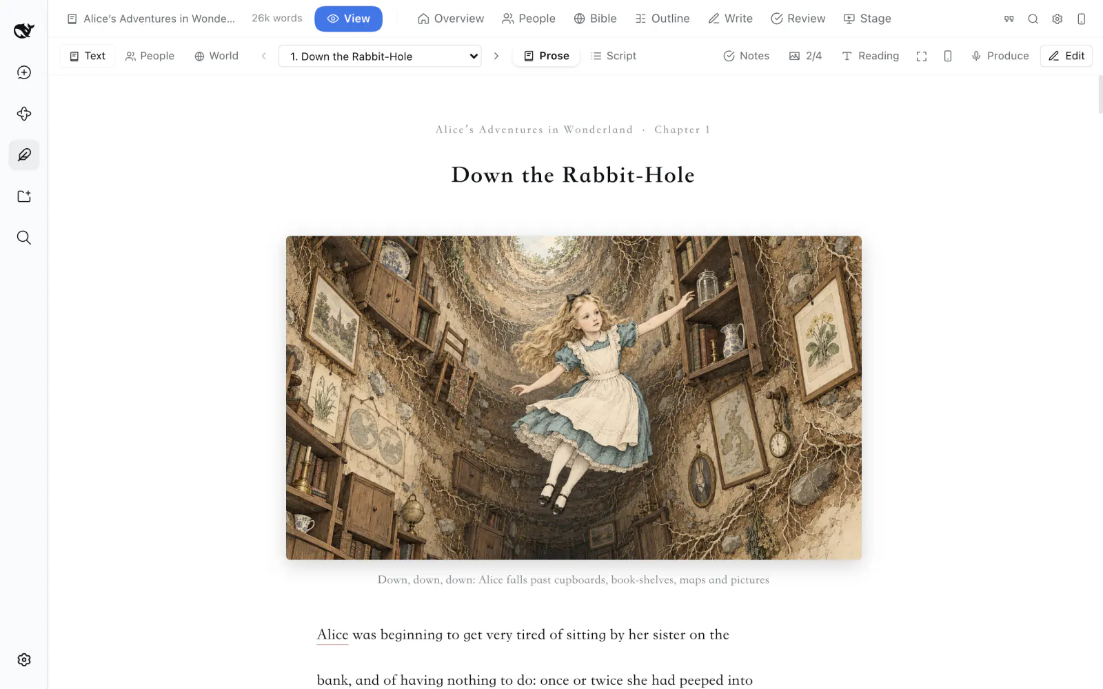 Reading: chapter 1, with its picture in the text